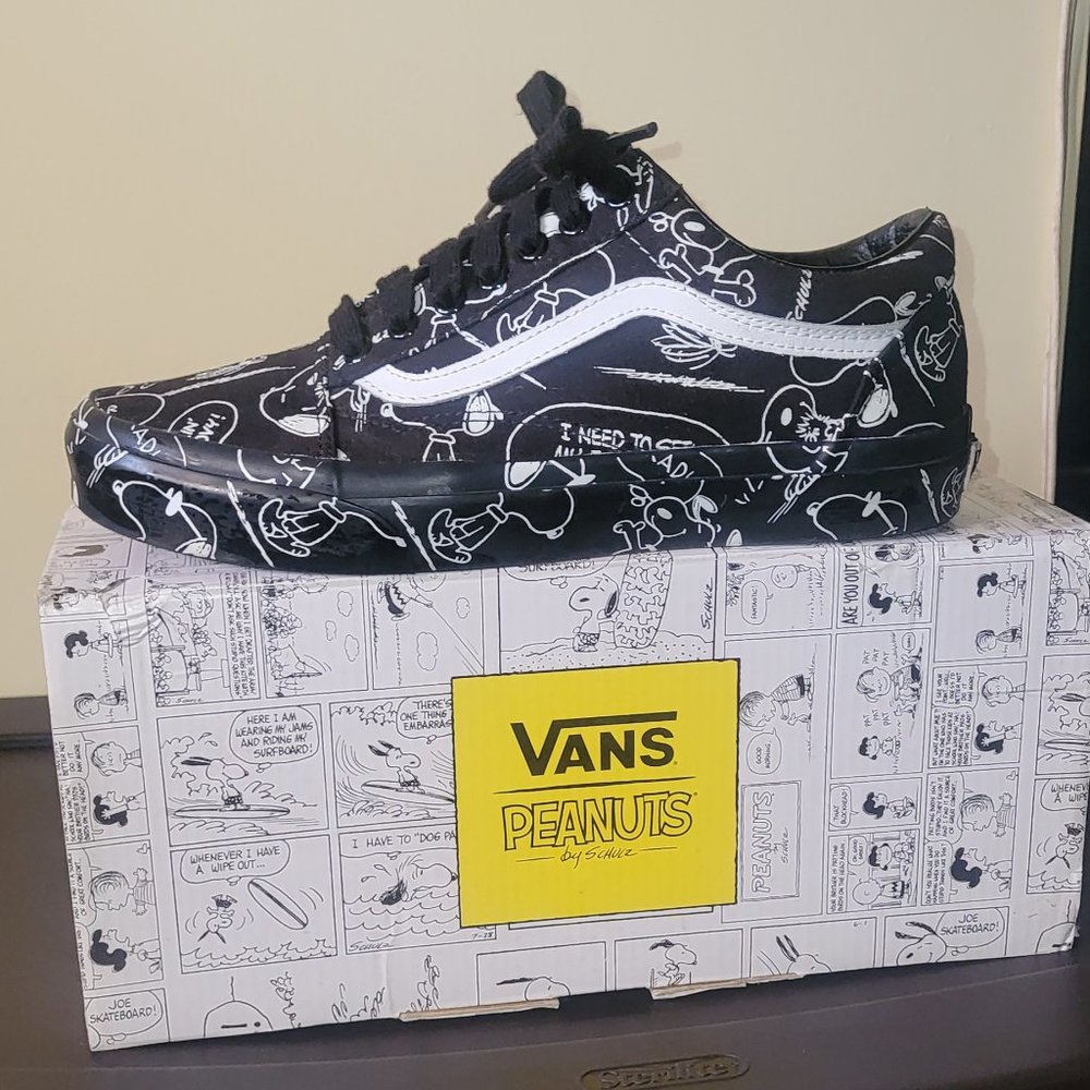vans old skool x peanuts (snoopy)
